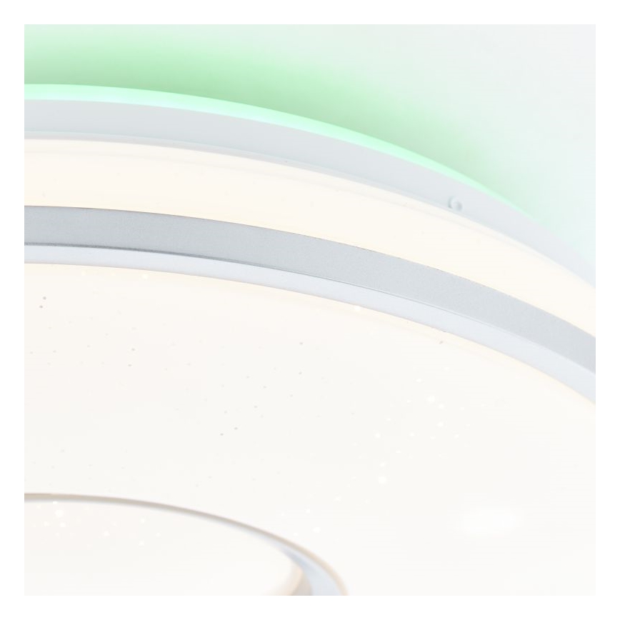 Brilliant - LED RGBW Dimbare plafondlamp VISITATION LED/24W/230V 3000-6500K + afstandsbediening