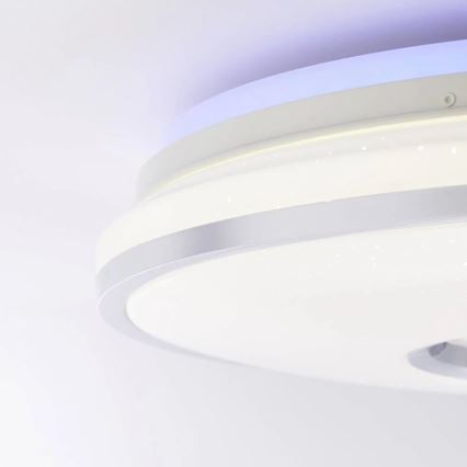 Brilliant - LED RGBW Dimbare plafondlamp VISITATION LED/32W/230V 3000-6500K + afstandsbediening