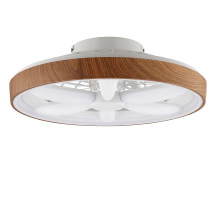 Brilliant - LED RGBW Dimbare plafondventilator GAIANO LED/24W/230V 2700-6500K diameter 48 cm bruin + afstandsbediening