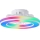 Brilliant - LED RGBW Dimbare plafondventilator MONDELLO LED/26W/230V 2700-6500K diameter 41,5 cm wit + afstandsbediening