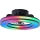 Brilliant - LED RGBW Dimbare plafondventilator MONDELLO LED/26W/230V 2700-6500K diameter 41 cm zwart + afstandsbediening