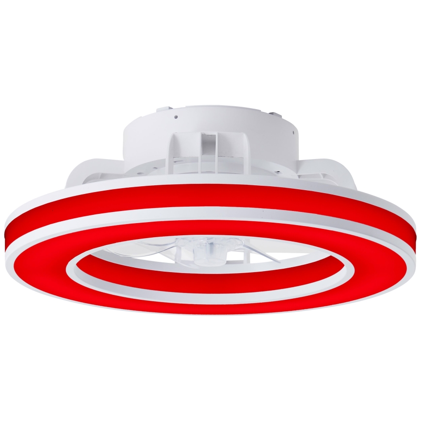 Brilliant - LED RGBW Dimbare plafondventilator MONDELLO LED/26W/230V 2700-6500K diameter 41,5 cm wit + afstandsbediening