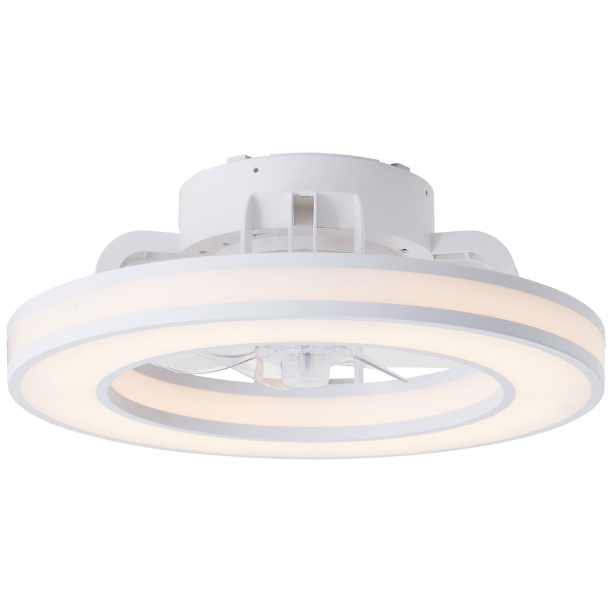 Brilliant - LED RGBW Dimbare plafondventilator MONDELLO LED/26W/230V 2700-6500K diameter 41,5 cm wit + afstandsbediening