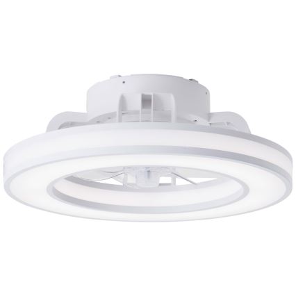 Brilliant - LED RGBW Dimbare plafondventilator MONDELLO LED/26W/230V 2700-6500K diameter 41,5 cm wit + afstandsbediening