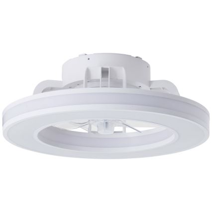 Brilliant - LED RGBW Dimbare plafondventilator MONDELLO LED/26W/230V 2700-6500K diameter 41,5 cm wit + afstandsbediening