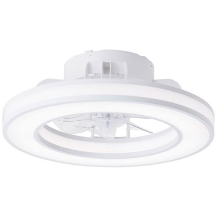 Brilliant - LED RGBW Dimbare plafondventilator MONDELLO LED/26W/230V 2700-6500K diameter 41,5 cm wit + afstandsbediening