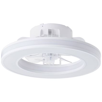 Brilliant - LED RGBW Dimbare plafondventilator MONDELLO LED/26W/230V 2700-6500K diameter 41,5 cm wit + afstandsbediening