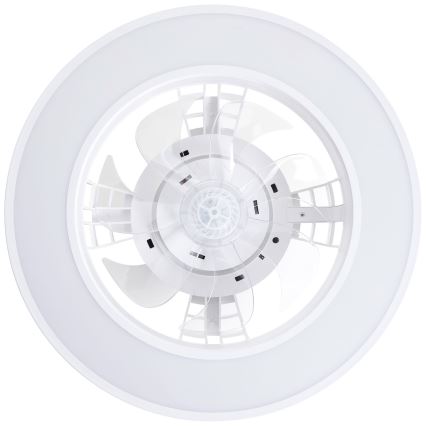 Brilliant - LED RGBW Dimbare plafondventilator MONDELLO LED/26W/230V 2700-6500K diameter 41,5 cm wit + afstandsbediening