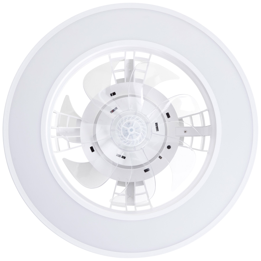 Brilliant - LED RGBW Dimbare plafondventilator MONDELLO LED/26W/230V 2700-6500K diameter 41,5 cm wit + afstandsbediening