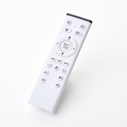 Brilliant - LED RGBW Dimbare plafondventilator MONDELLO LED/26W/230V 2700-6500K diameter 41,5 cm wit + afstandsbediening
