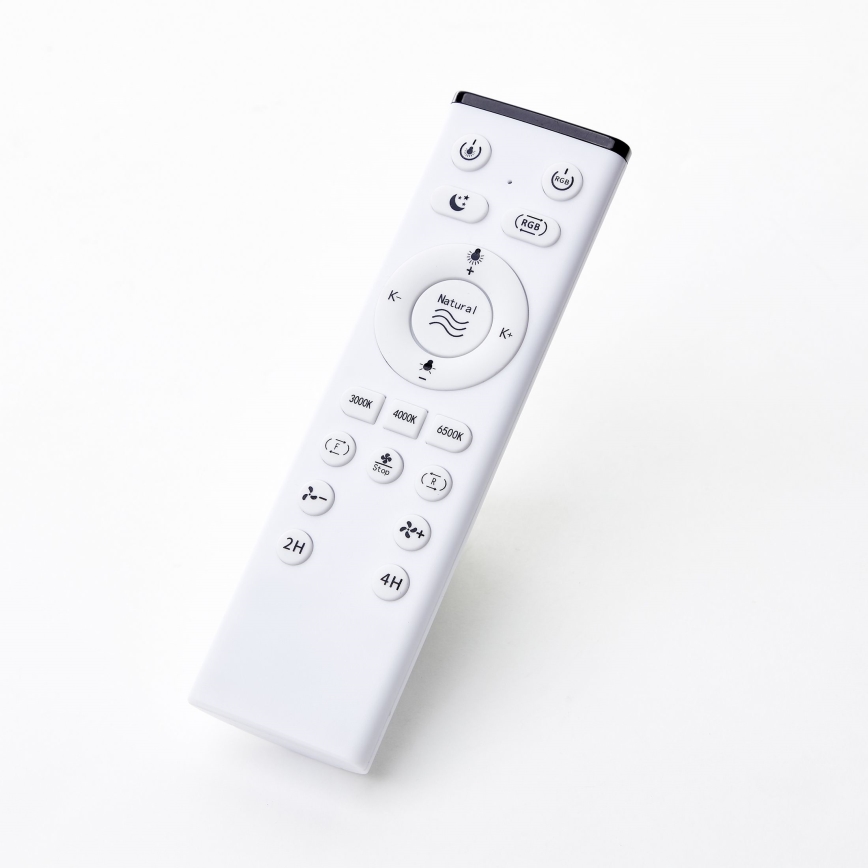 Brilliant - LED RGBW Dimbare plafondventilator MONDELLO LED/26W/230V 2700-6500K diameter 41,5 cm wit + afstandsbediening