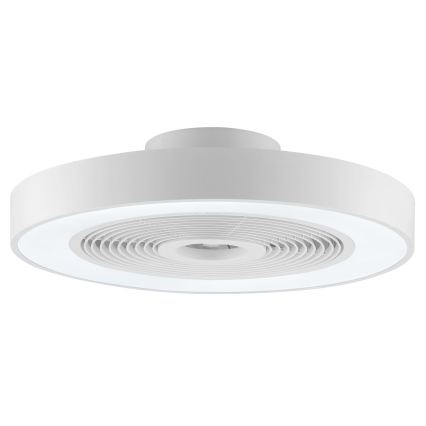 Brilliant - LED RGBW dimbare plafondlamp met ventilator CATANIA LED/37W/230V 2700-6500K Ø 48,6 cm wit + afstandsbediening