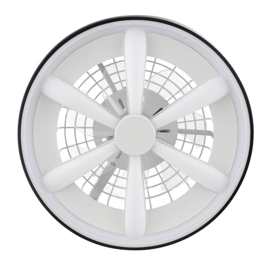 Brilliant - LED RGBW dimbare plafondventilator met licht GAIANO LED/48W/230V 2700-6500K zwart + afstandsbediening