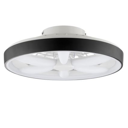 Brilliant - LED RGBW dimbare plafondventilator met licht GAIANO LED/48W/230V 2700-6500K zwart + afstandsbediening