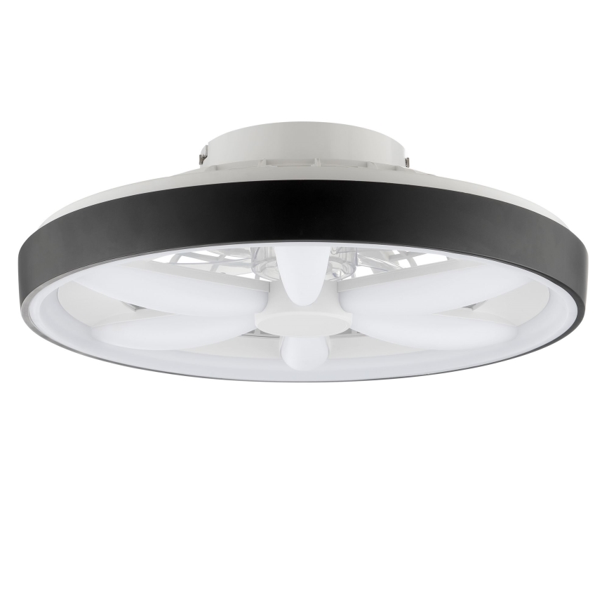 Brilliant - LED RGBW dimbare plafondventilator met licht GAIANO LED/48W/230V 2700-6500K zwart + afstandsbediening