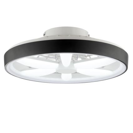 Brilliant - LED RGBW dimbare plafondventilator met licht GAIANO LED/48W/230V 2700-6500K zwart + afstandsbediening