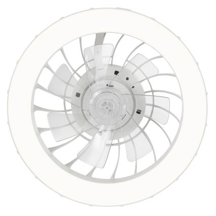 Brilliant - LED RGBW Dimbare plafondventilator met licht FANORA LED/30W/230V 2700-6500K Ø 46 cm wit + afstandsbediening