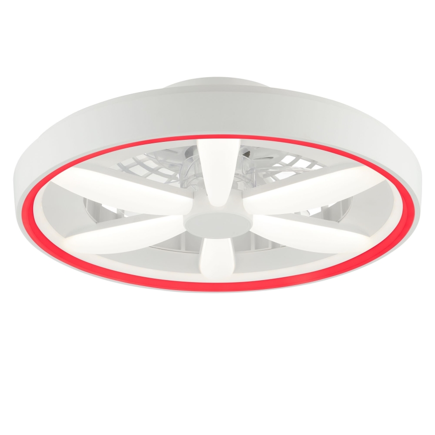 Brilliant - LED RGBW Dimbare plafondventilator met licht GAIANO LED/48W/230V 2700-6500K wit + afstandsbediening
