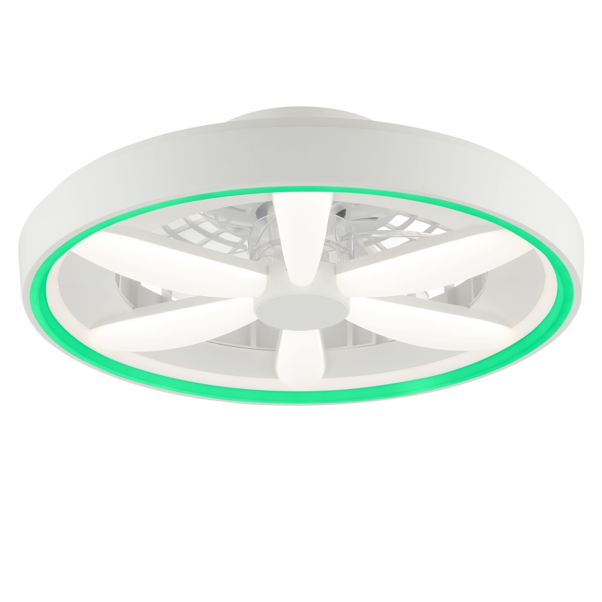 Brilliant - LED RGBW Dimbare plafondventilator met licht GAIANO LED/48W/230V 2700-6500K wit + afstandsbediening