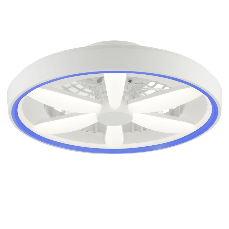Brilliant - LED RGBW Dimbare plafondventilator met licht GAIANO LED/48W/230V 2700-6500K wit + afstandsbediening