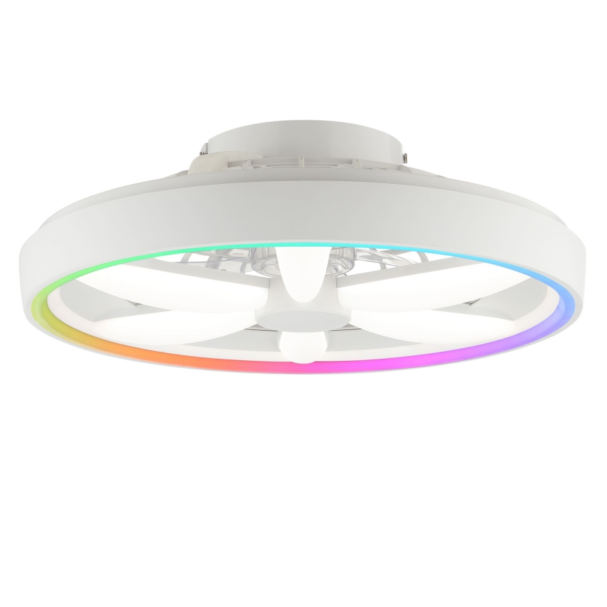 Brilliant - LED RGBW Dimbare plafondventilator met licht GAIANO LED/48W/230V 2700-6500K wit + afstandsbediening