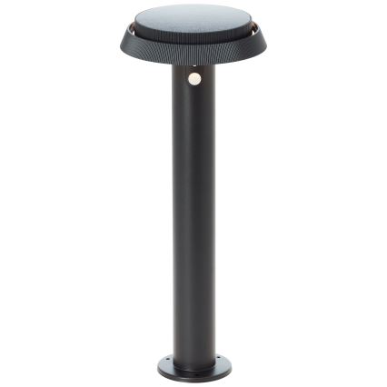 Brilliant - LED Solar lamp met sensor ALVERO LED/4W/3,7V 50 cm IP44 zwart