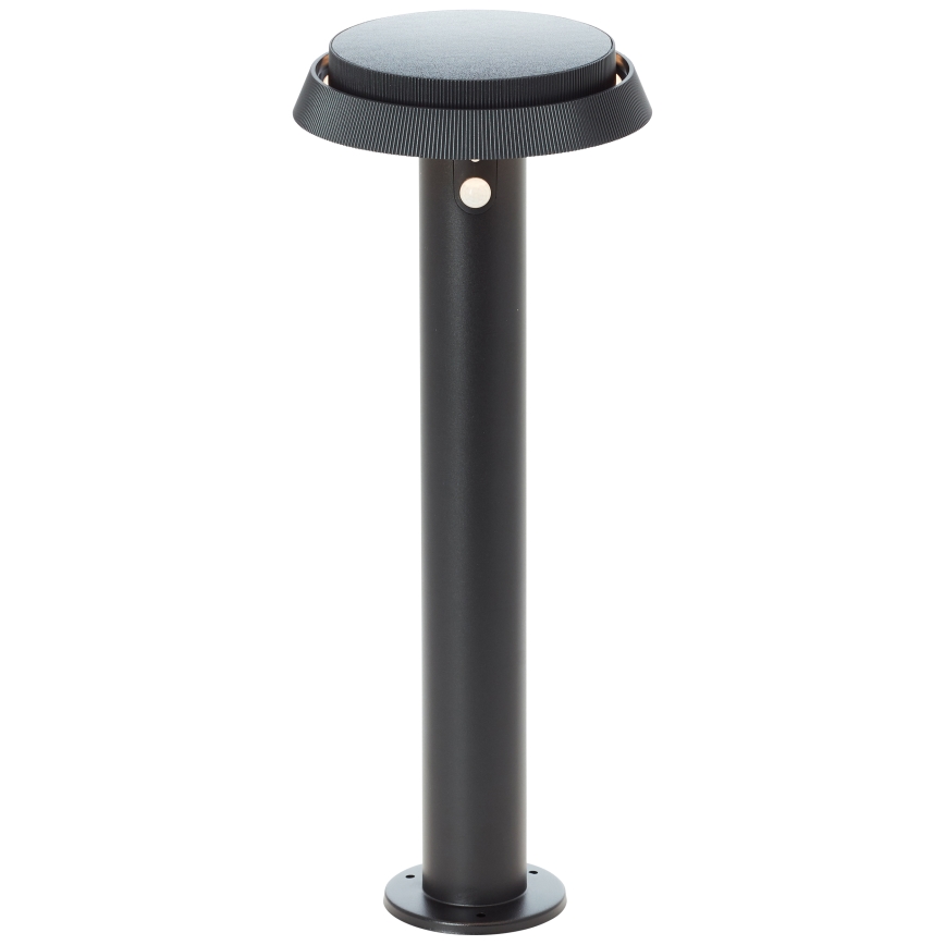 Brilliant - LED Solar lamp met sensor ALVERO LED/4W/3,7V 50 cm IP44 zwart