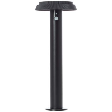 Brilliant - LED Solar lamp met sensor ALVERO LED/4W/3,7V 50 cm IP44 zwart