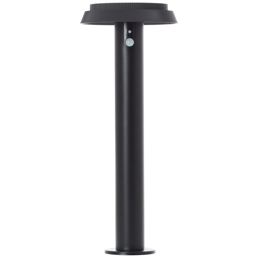 Brilliant - LED Solar lamp met sensor ALVERO LED/4W/3,7V 50 cm IP44 zwart