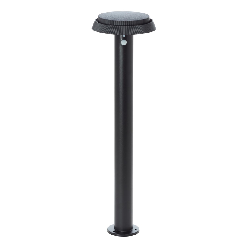 Brilliant - LED Solar lamp met sensor ALVERO LED/4W/3,7V 70 cm IP44 zwart