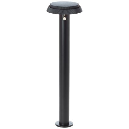 Brilliant - LED Solar lamp met sensor ALVERO LED/4W/3,7V 70 cm IP44 zwart