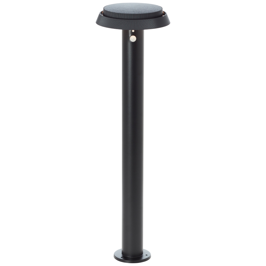 Brilliant - LED Solar lamp met sensor ALVERO LED/4W/3,7V 70 cm IP44 zwart