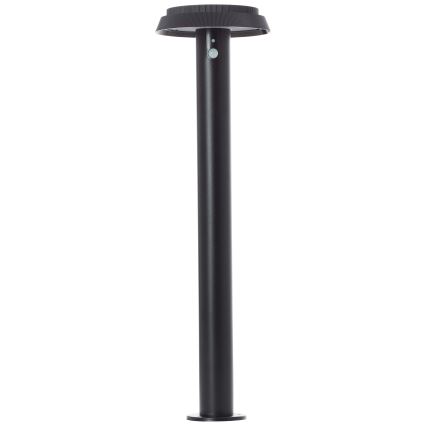 Brilliant - LED Solar lamp met sensor ALVERO LED/4W/3,7V 70 cm IP44 zwart