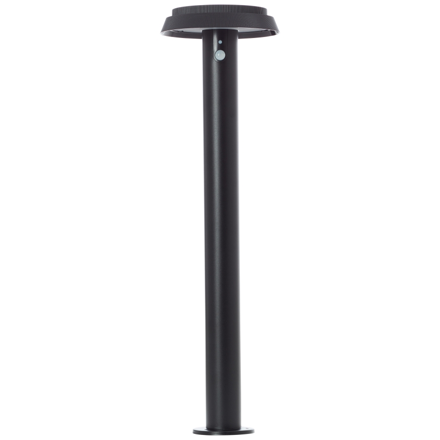Brilliant - LED Solar lamp met sensor ALVERO LED/4W/3,7V 70 cm IP44 zwart