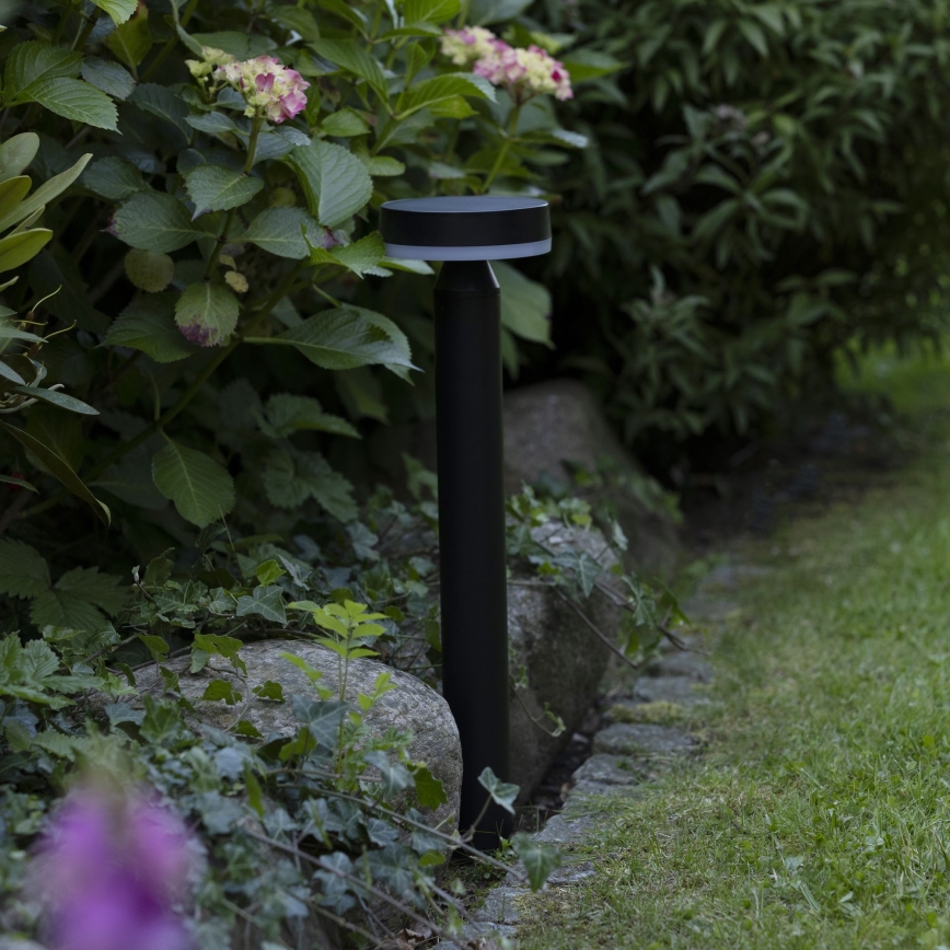 Brilliant - LED Solar lamp met sensor MAGUA LED/4W/3,7V 50,2 cm IP44 zwart