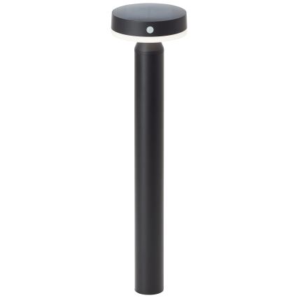 Brilliant - LED Solar lamp met sensor MAGUA LED/4W/3,7V 50,2 cm IP44 zwart