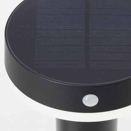 Brilliant - LED Solar lamp met sensor MAGUA LED/4W/3,7V 50,2 cm IP44 zwart