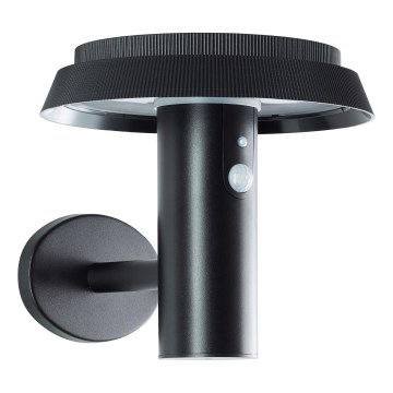 Brilliant - LED Solar wandlamp met sensor ALVERO LED/4W/3,7V IP44