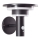 Brilliant - LED Solar wandlamp met sensor GARVINA LED/3W/3,7V IP44 zwart