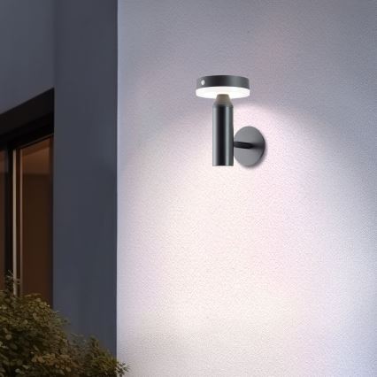 Brilliant - LED Solar wandlamp met sensor MAGUA LED/4W/3,7V IP44