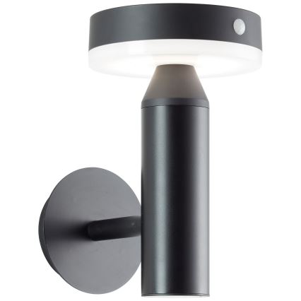 Brilliant - LED Solar wandlamp met sensor MAGUA LED/4W/3,7V IP44