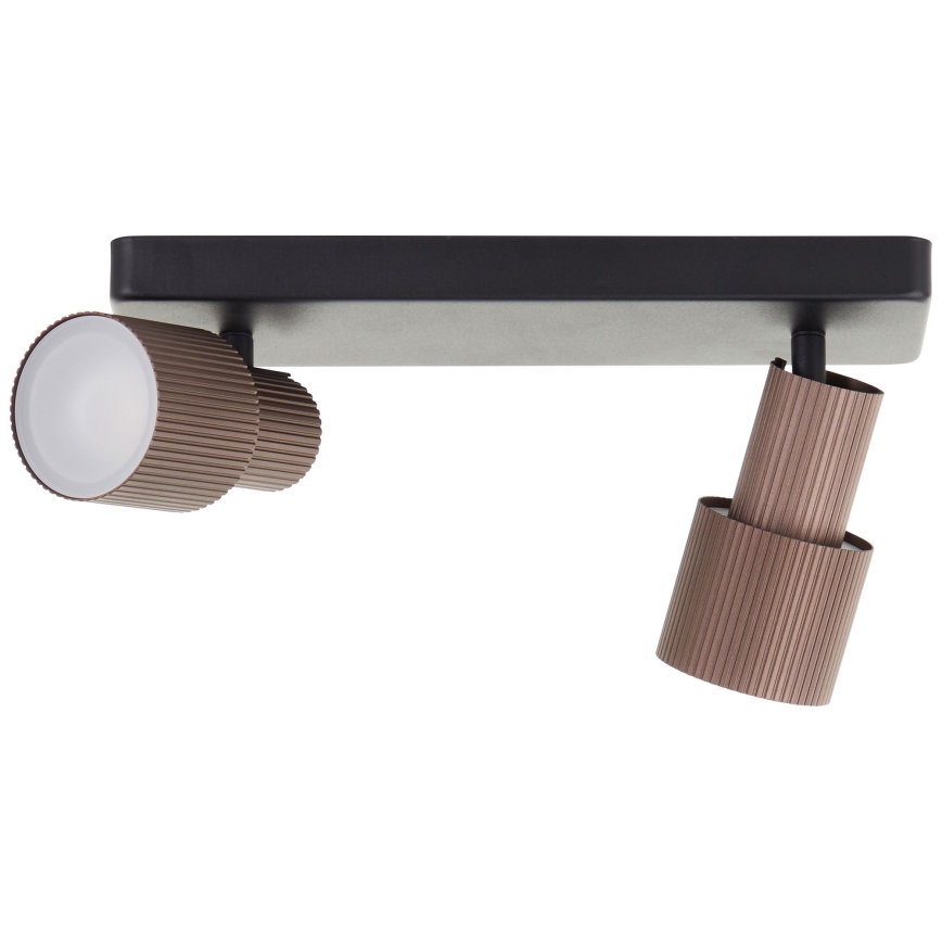 Brilliant - LED Spot CADIZ 2xGU10/5W/230V brons