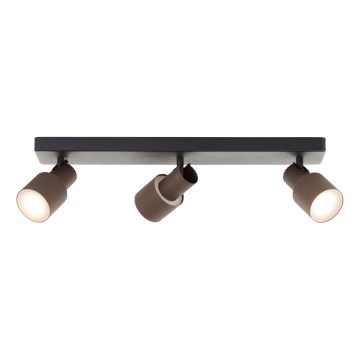 Brilliant - LED Spot CADIZ 3xGU10/5W/230V brons