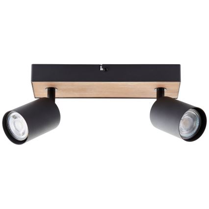 Brilliant - LED Spot JELLO 2xGU10/4,5W/230V grenen