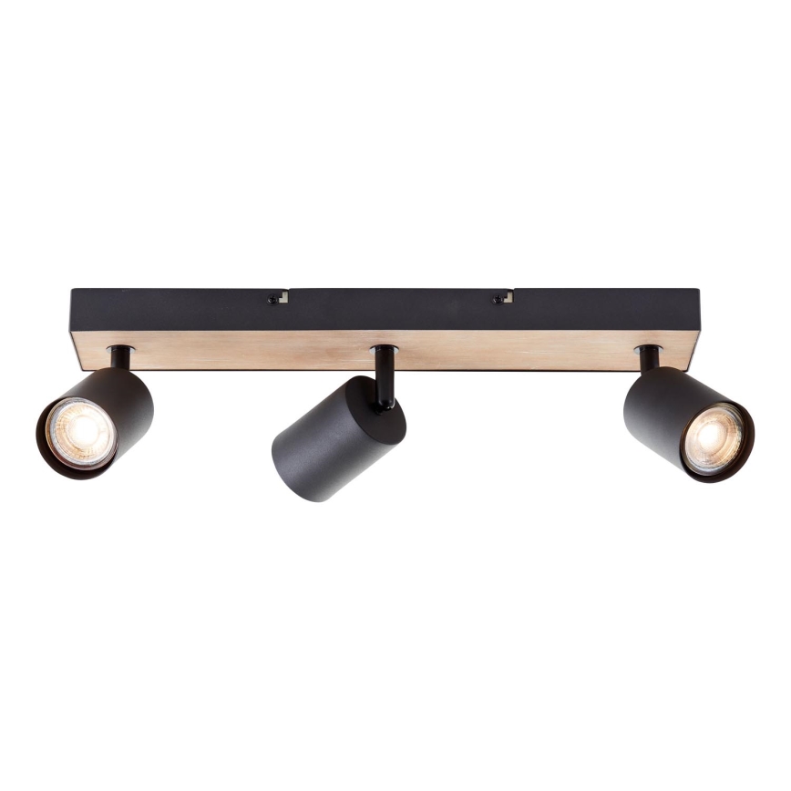 Brilliant - LED Spot JELLO 3xGU10/4,5W/230V grenen