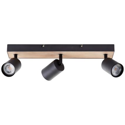 Brilliant - LED Spot JELLO 3xGU10/4,5W/230V grenen