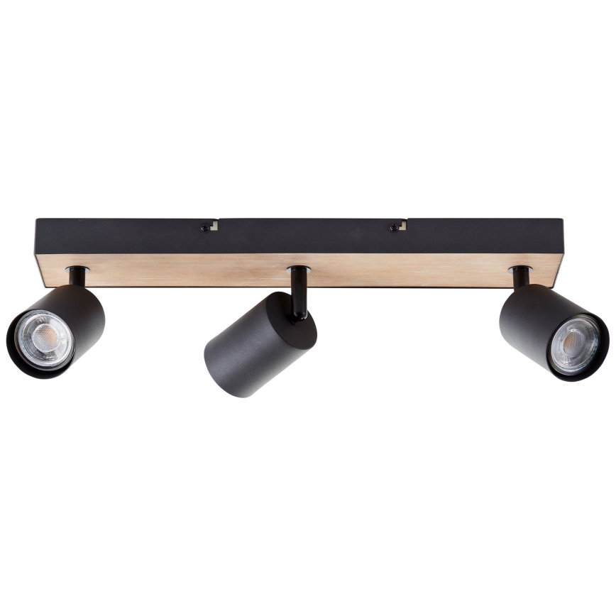 Brilliant - LED Spot JELLO 3xGU10/4,5W/230V grenen