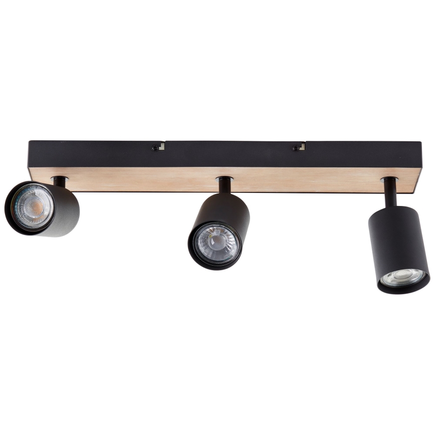 Brilliant - LED Spot JELLO 3xGU10/4,5W/230V grenen