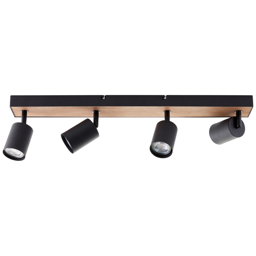 Brilliant - LED Spot JELLO 4xGU10/4,5W/230V grenen