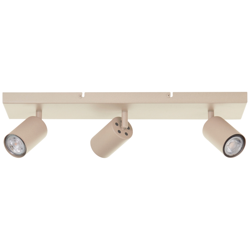 Brilliant - LED-spotlamp JELLO 3xGU10/5W/230V beige